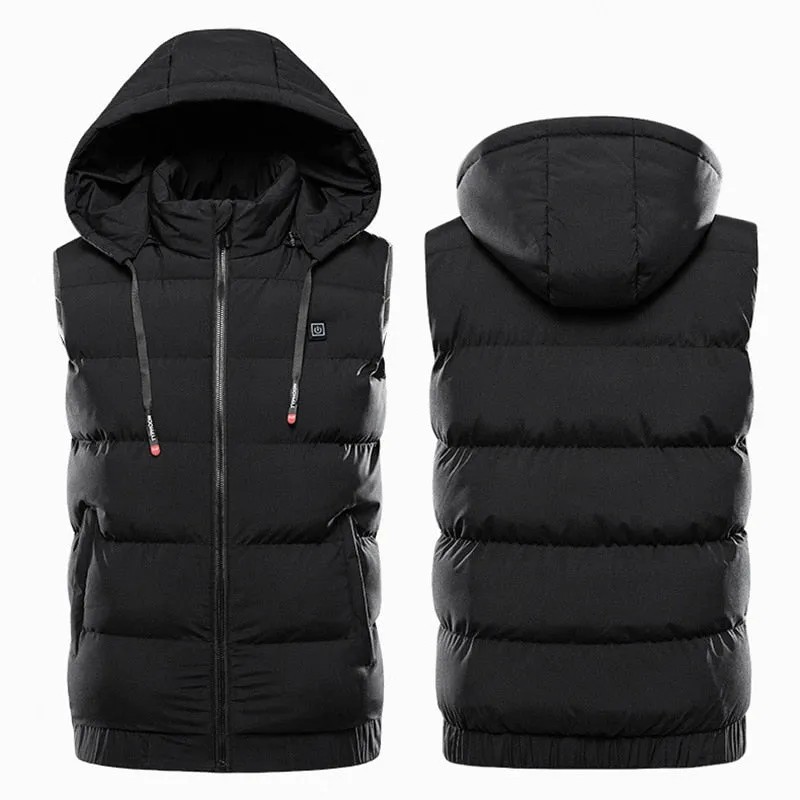 9 Areas Hooded Heated Jackets