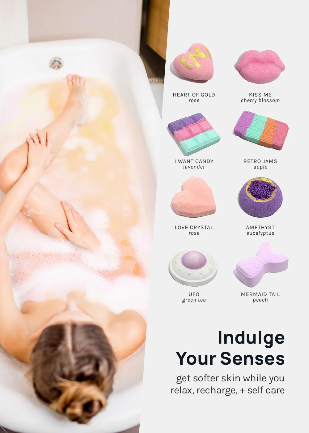 AOA Bath Bomb - Mermaid Tail