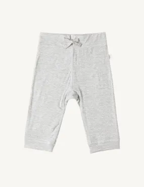 Baby Pull on Pants - Light Grey Marl