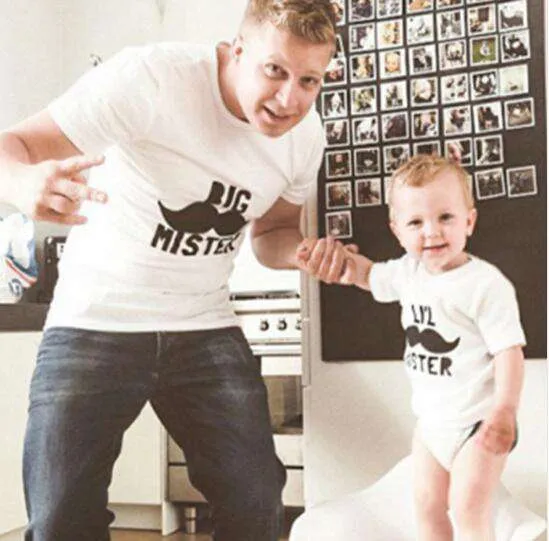 Big Mister/Lil Mister Matching Daddy & ME Tees (MRK X)