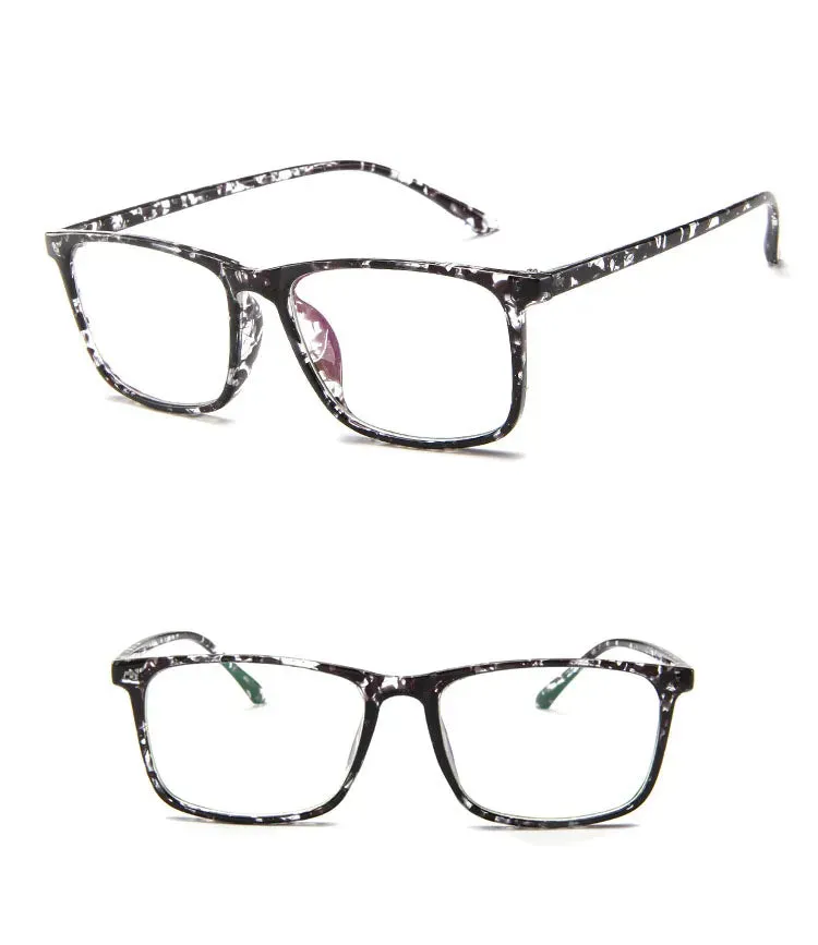 Chic Eyeglasses Retro Transparent Glasses Clear Fashion Eyeglasses Fake Optical Eye Glasses Frames Myopia Glass Spectacles HA-70