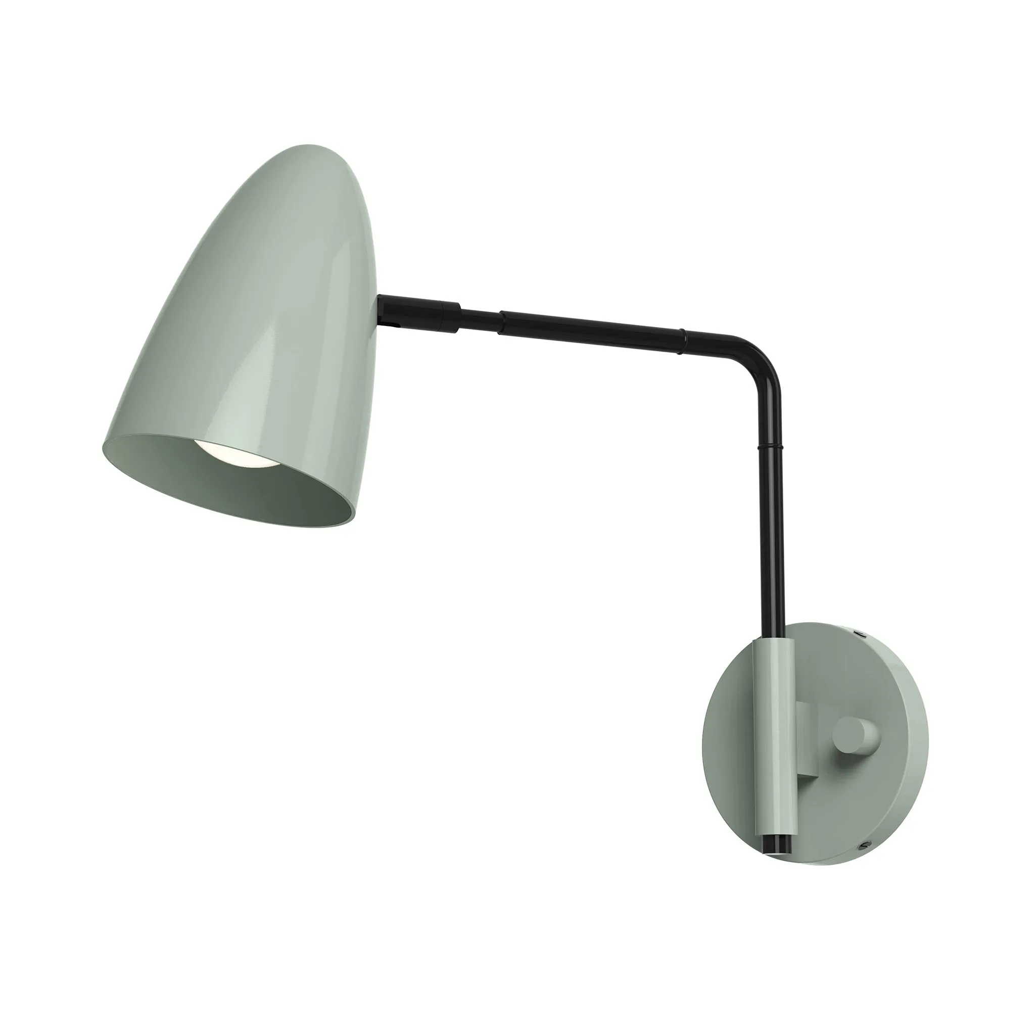 Color Boom Swing Arm Sconce - 9 Arm