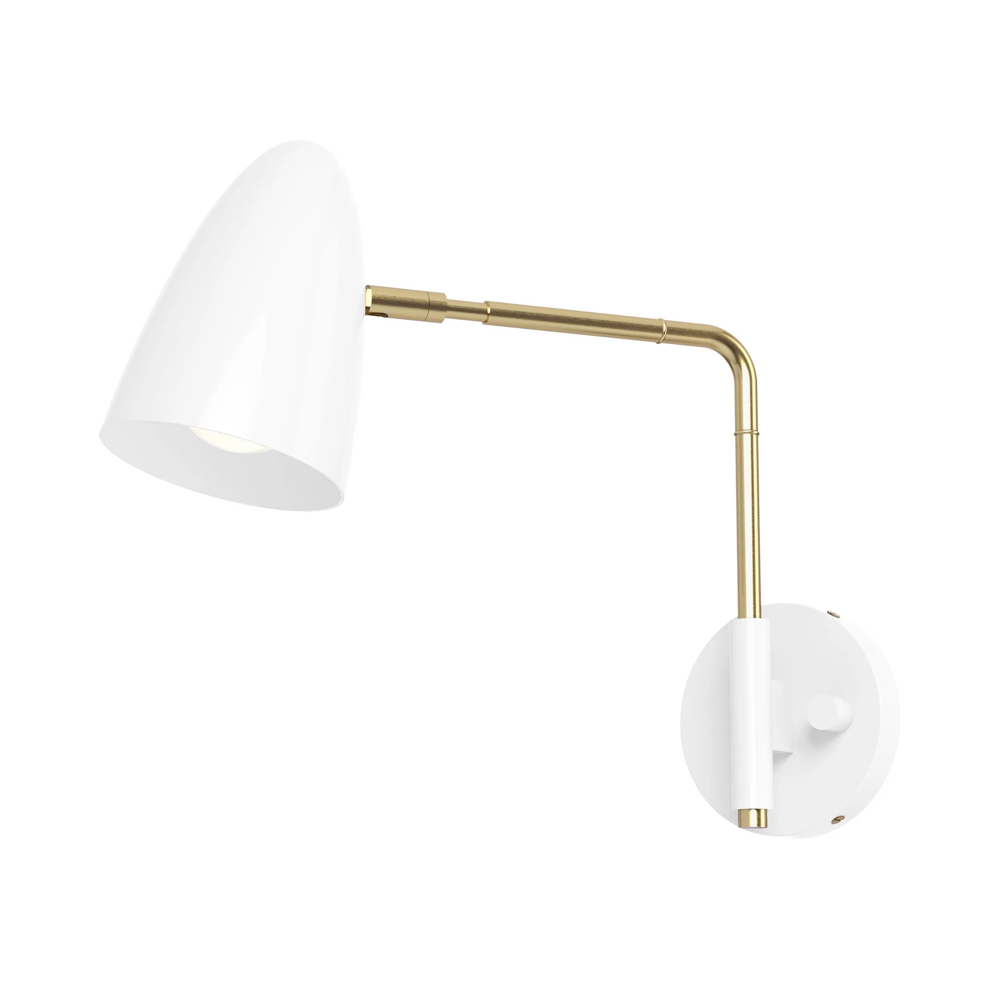 Color Boom Swing Arm Sconce - 9 Arm