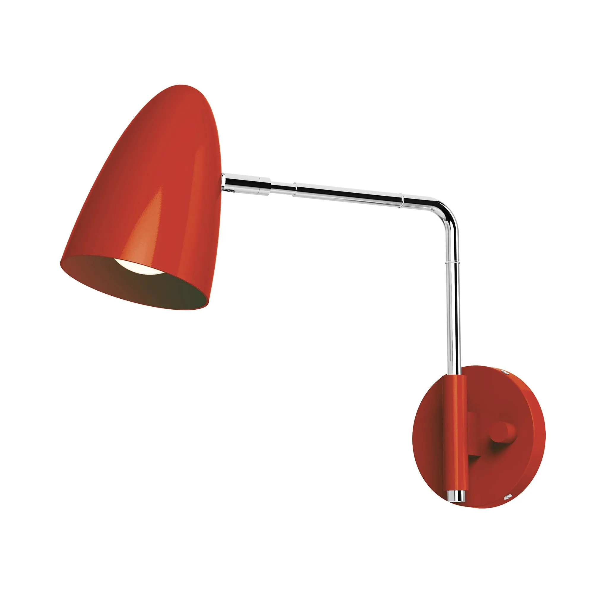 Color Boom Swing Arm Sconce - 9 Arm