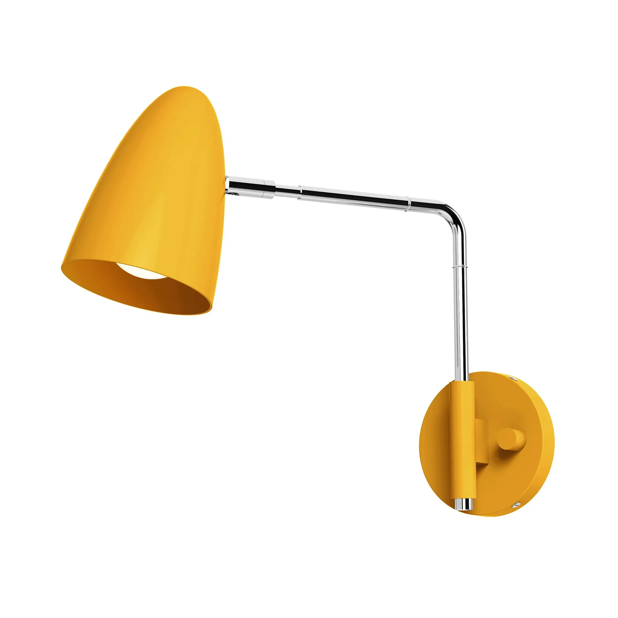 Color Boom Swing Arm Sconce - 9 Arm