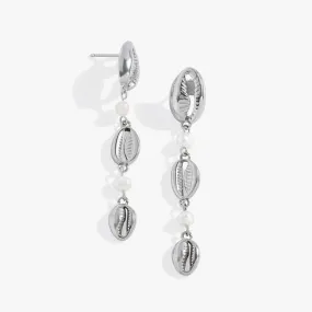 Cowrie Drop Earring