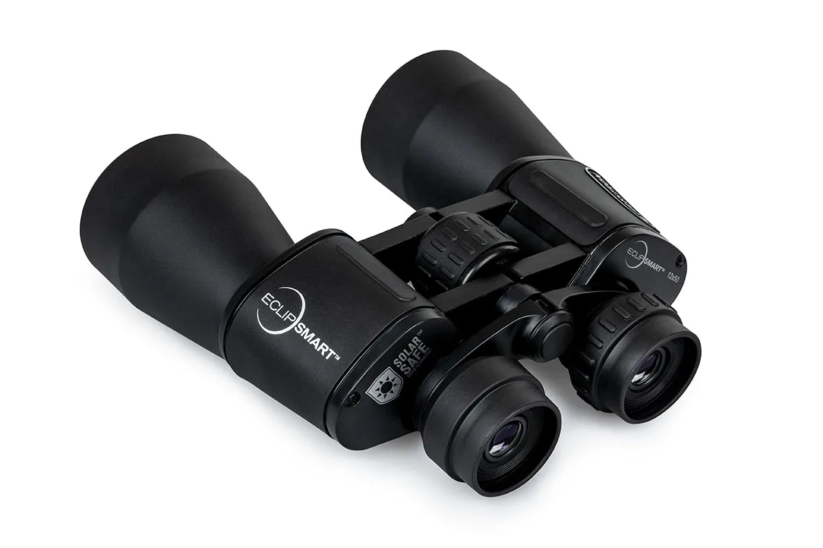 EclipSmart 12X50mm Porro Solar Binoculars