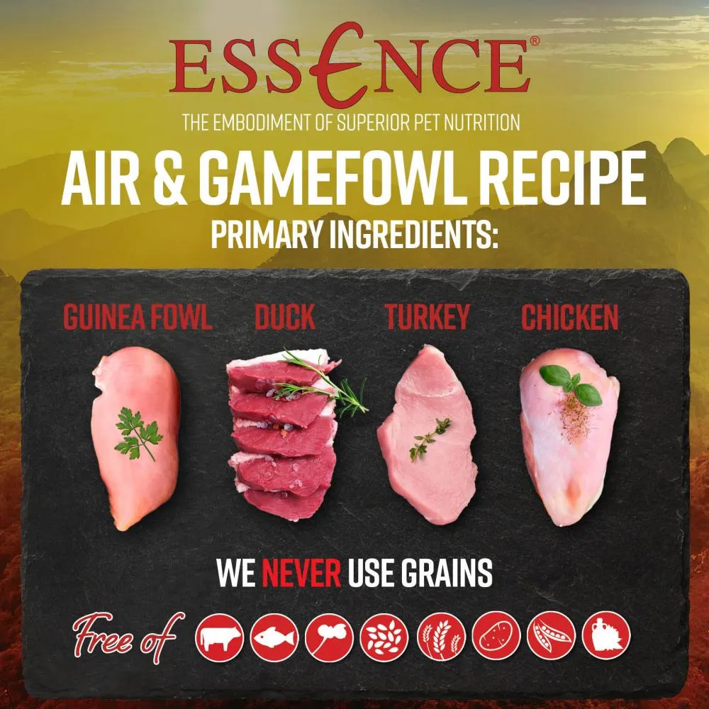 Essence Grain Free Air & Game Fowl Recipe Canned Dog Food