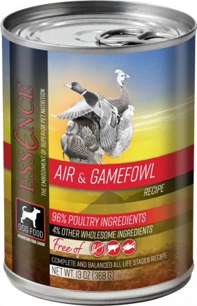 Essence Grain Free Air & Game Fowl Recipe Canned Dog Food