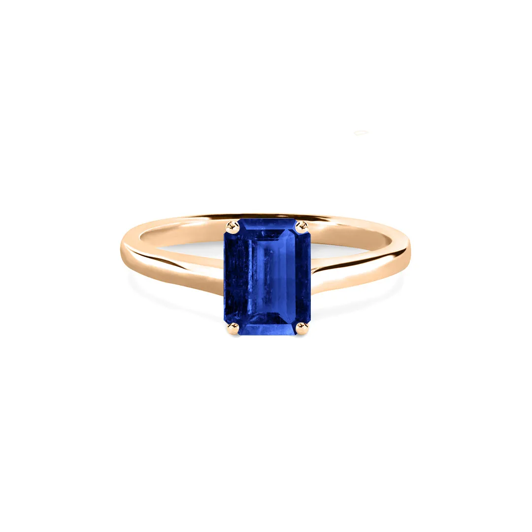 Evelyn Ring 18K Rose Gold Sapphire