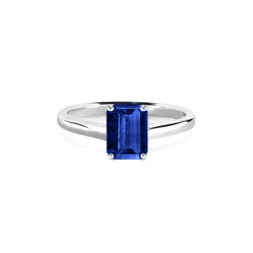 Evelyn Ring 18K White Gold Sapphire