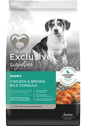 Exclusive Signature Puppy Chicken & Brown Rice Formula