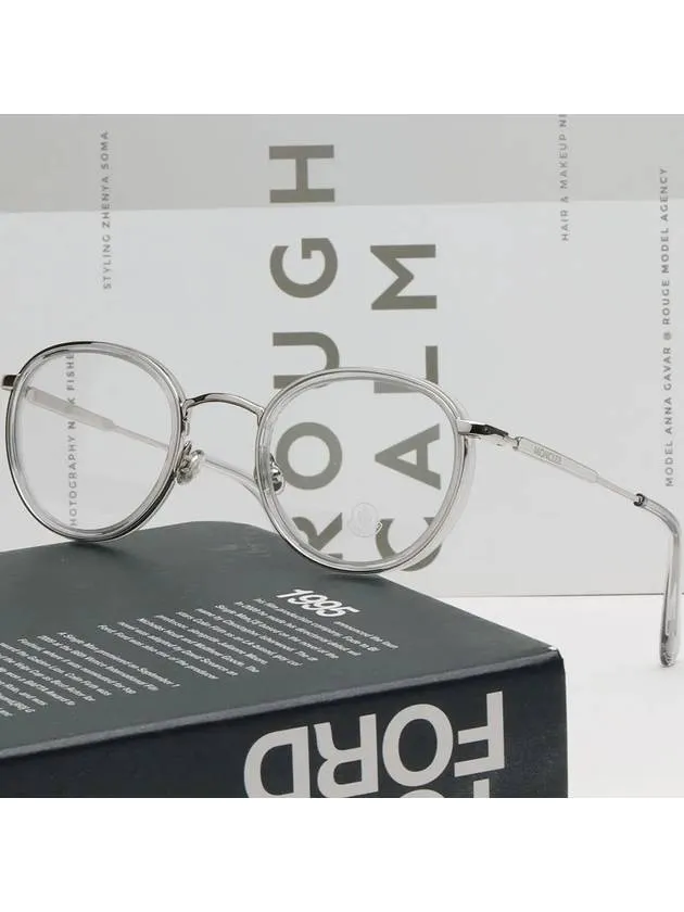 Eyewear Round Eyeglasses Grey