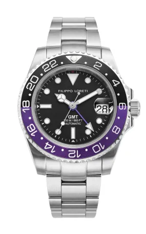 Filippo Loreti Aquadiver GMT Automatic Purple