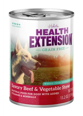 Health Extension Grain Free Savory Beef Stew Canned Dog Food