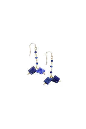 La Jolla Earring in Sapphire