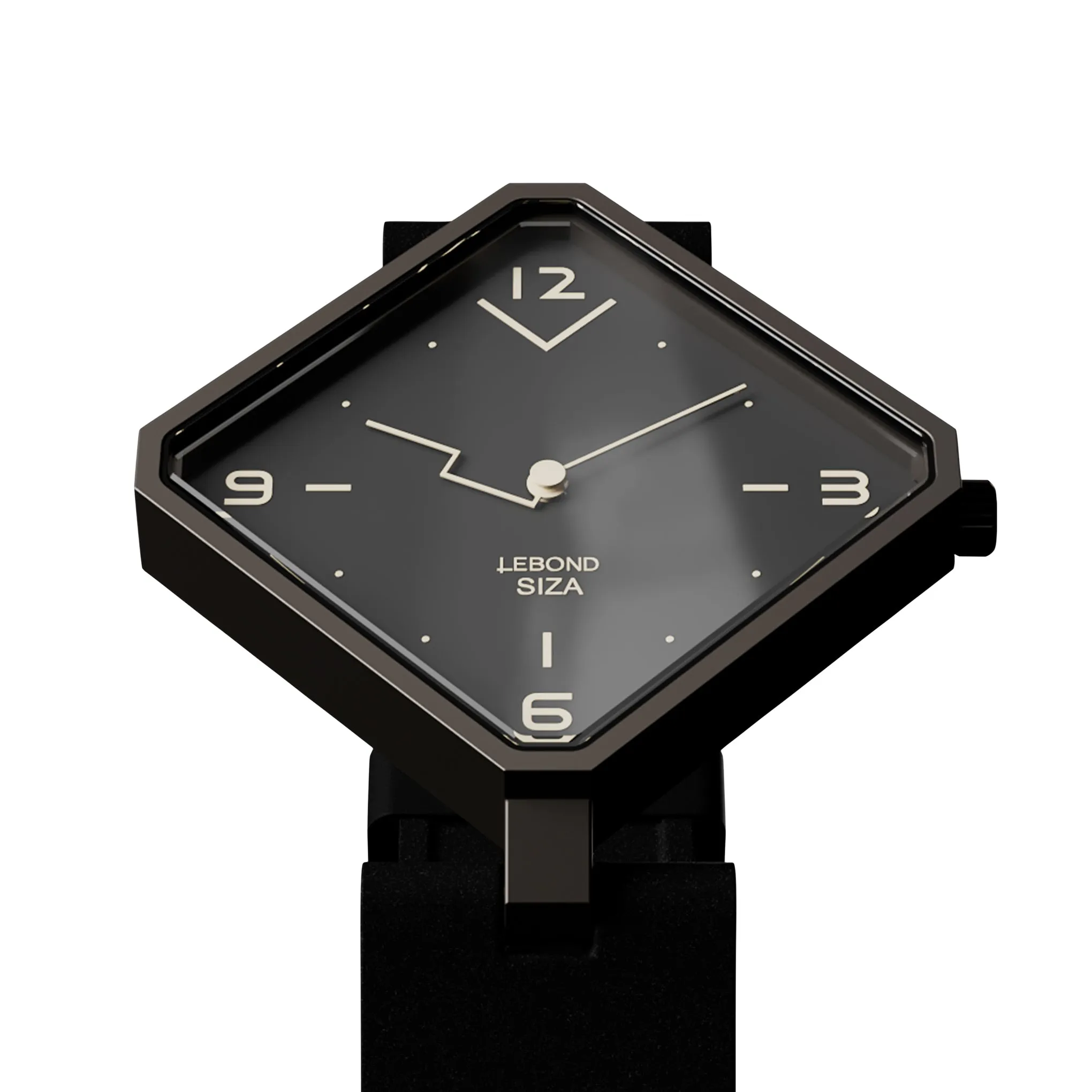 Álvaro Siza Lebond Diamond Watch - Black