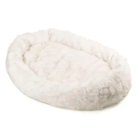 Paw PupCloud Human-Size Faux Fur Memory Foam Dog Bed