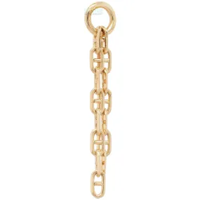 "Anchor Tassel" Chain Charm in Gold