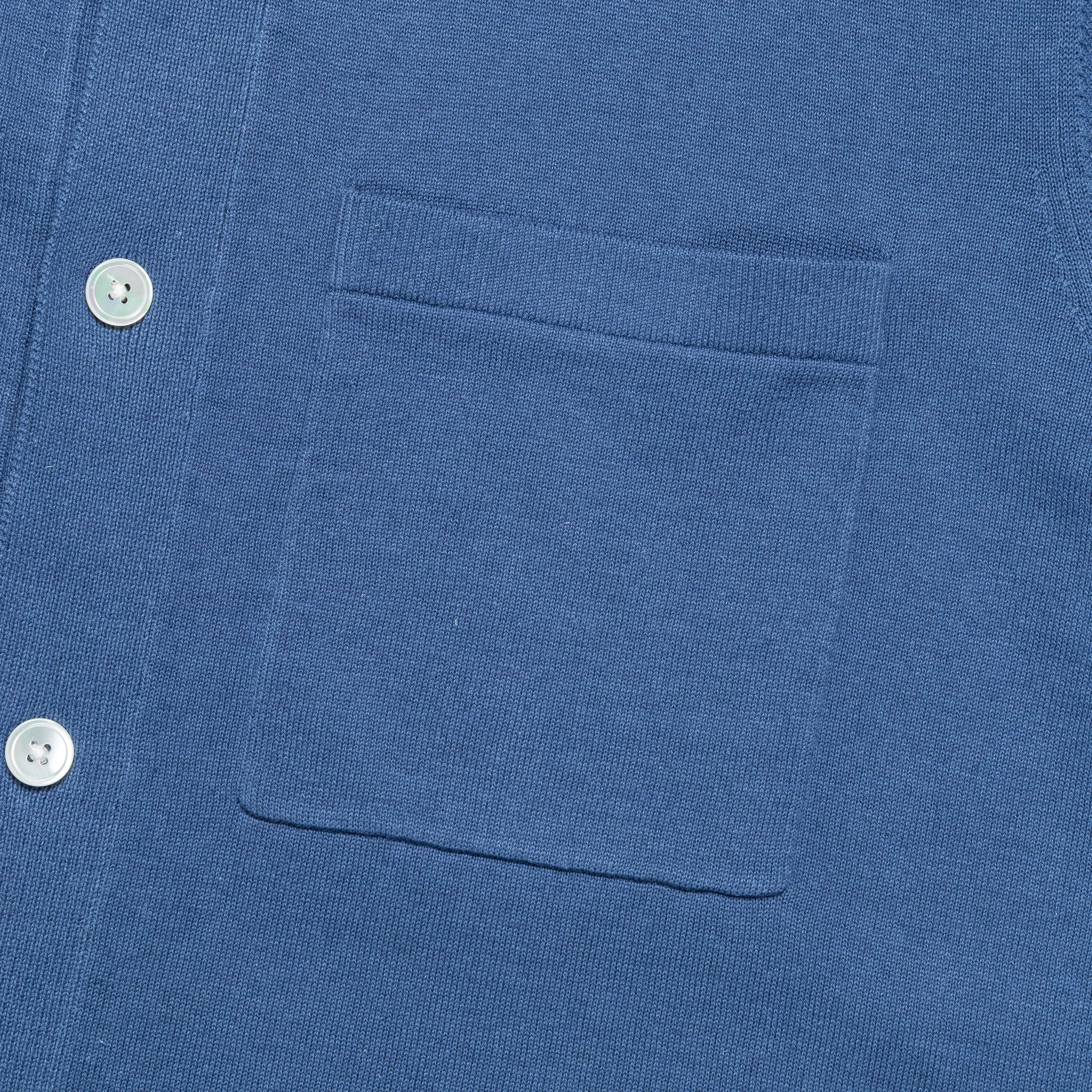 Rollo Cotton Linen SS Shirt - Calcite Blue