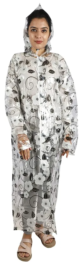 Romano nx Waterproof Lovely Printed Rain Overcoat for Women