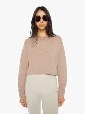 SABLYN Lance Cashmere Crop Pullover - Toast