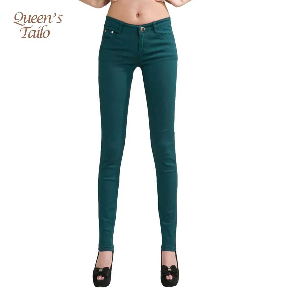 Solid Pencil Womens Pant