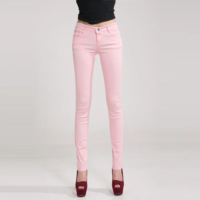 Solid Pencil Womens Pant