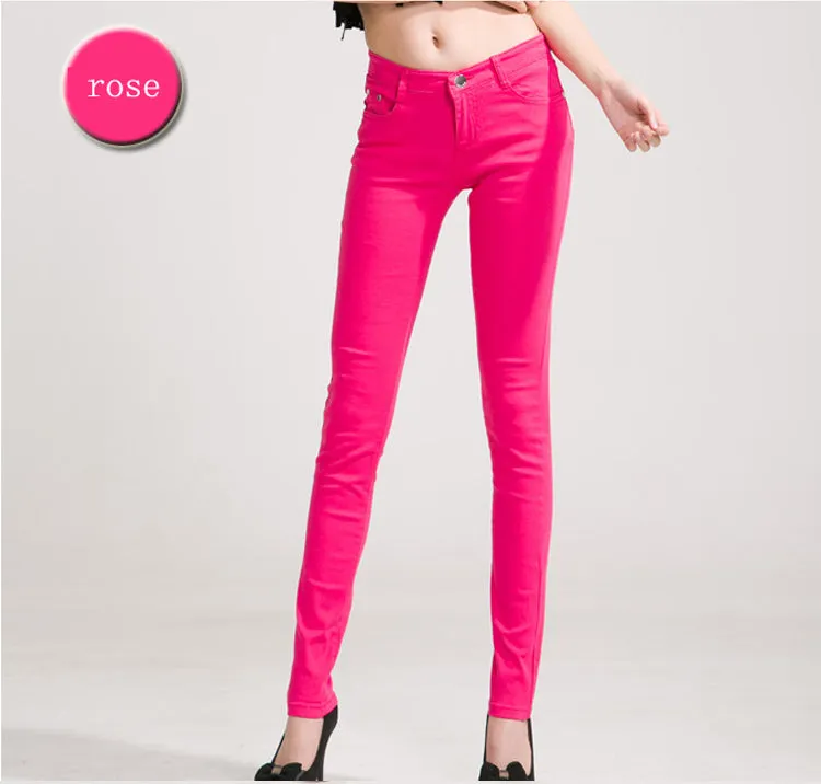 Solid Pencil Womens Pant