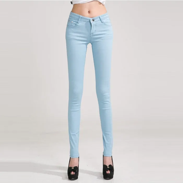 Solid Pencil Womens Pant