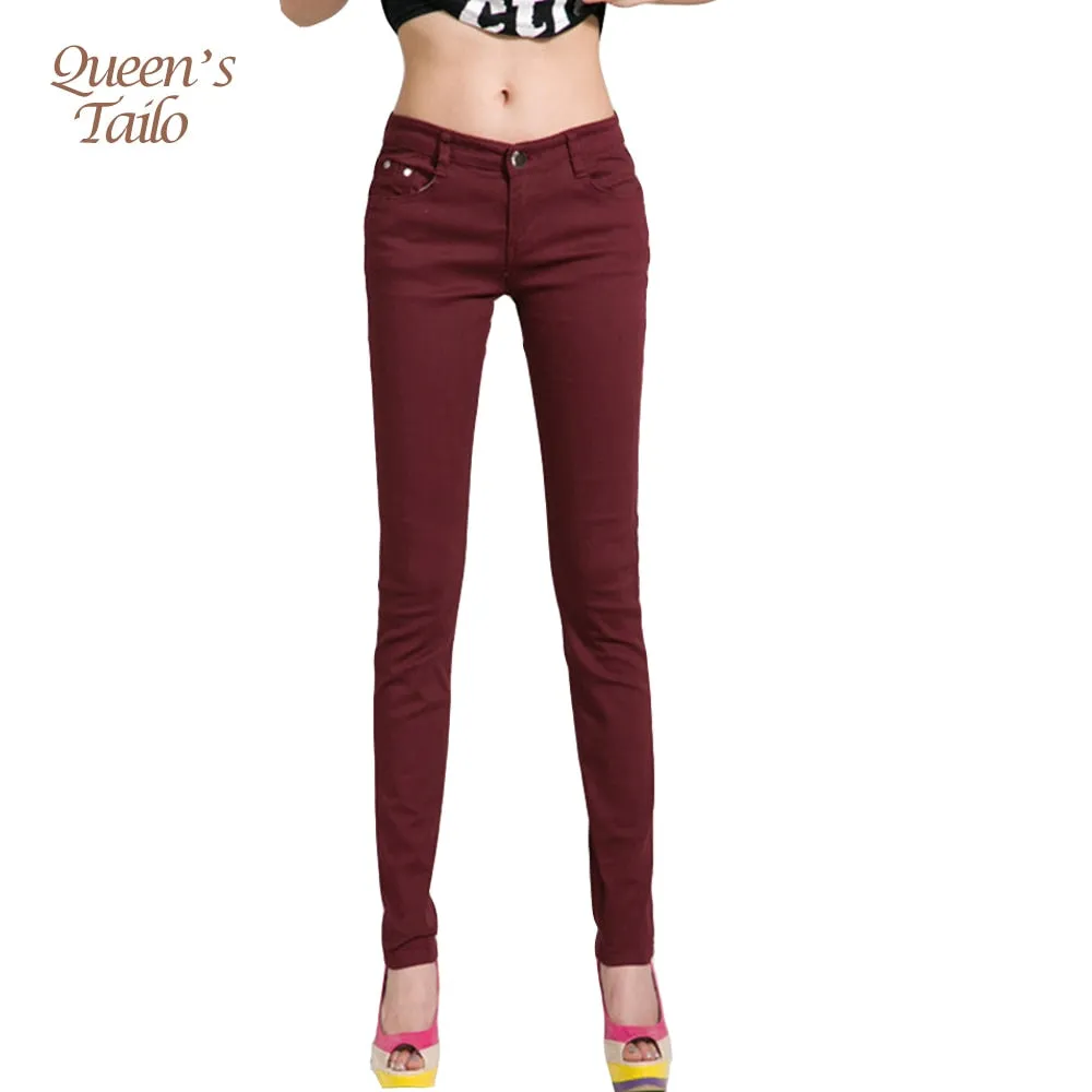 Solid Pencil Womens Pant