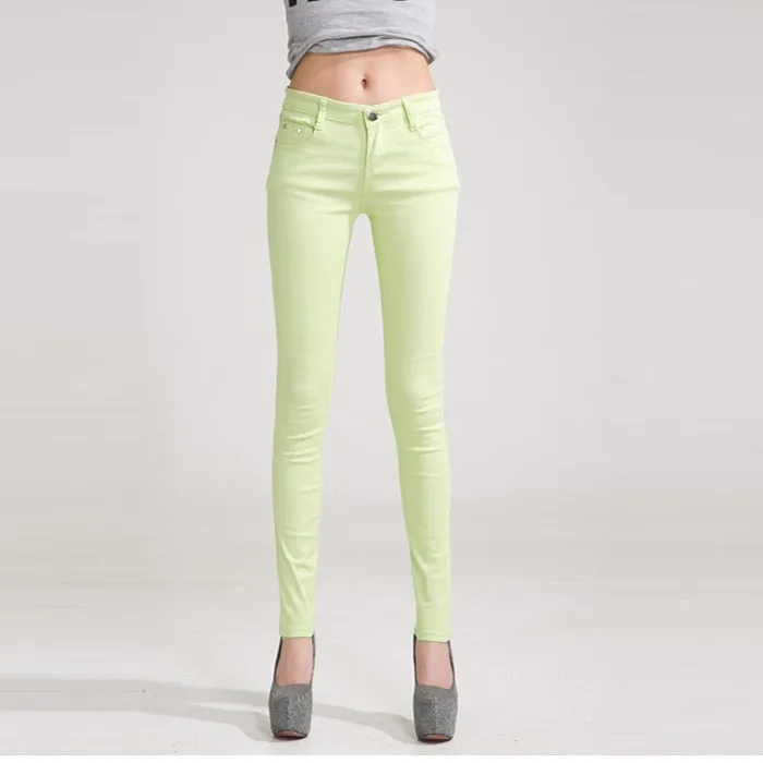 Solid Pencil Womens Pant