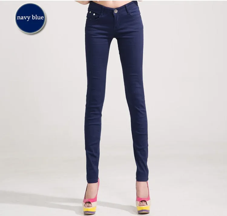 Solid Pencil Womens Pant