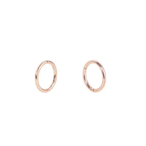 Svelto Infinite Hoop Earrings - 10 mm