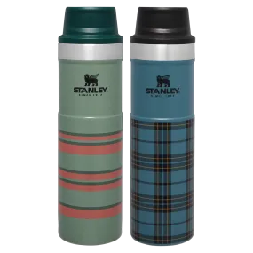 The Vintage Loom Trigger-Action Travel Mug 2 Pack | 20 OZ | 0.6 L