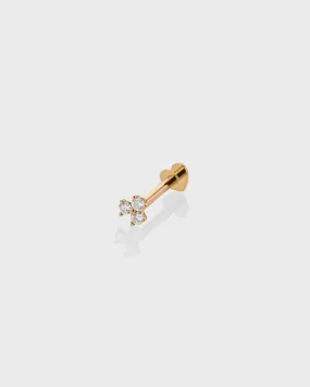 Trio Diamond Cartilage Earring