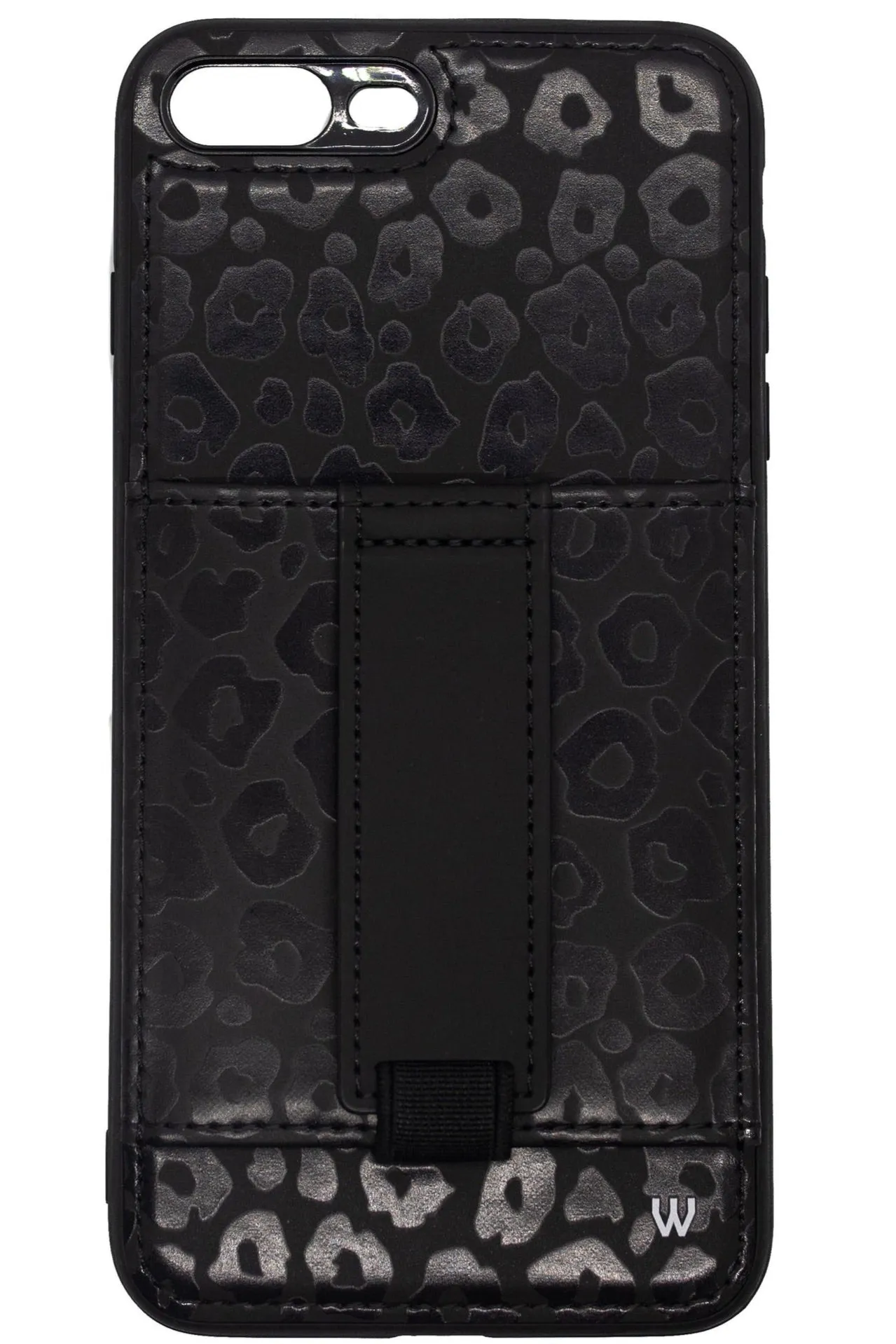 Walli Cases Blacked Out Leopard