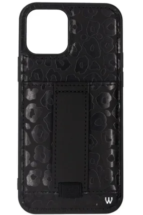 Walli Cases Blacked Out Leopard